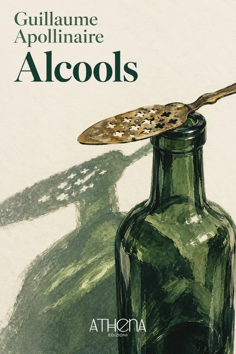 Alcools di Guillaume Apollinaire – copertina Edizioni Athena