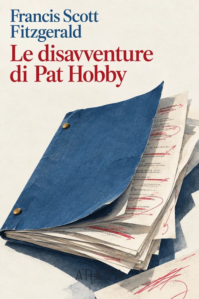 Le disavventure di Pat Hobby di Francis Scott Fitzgerald – copertina Edizioni Athena