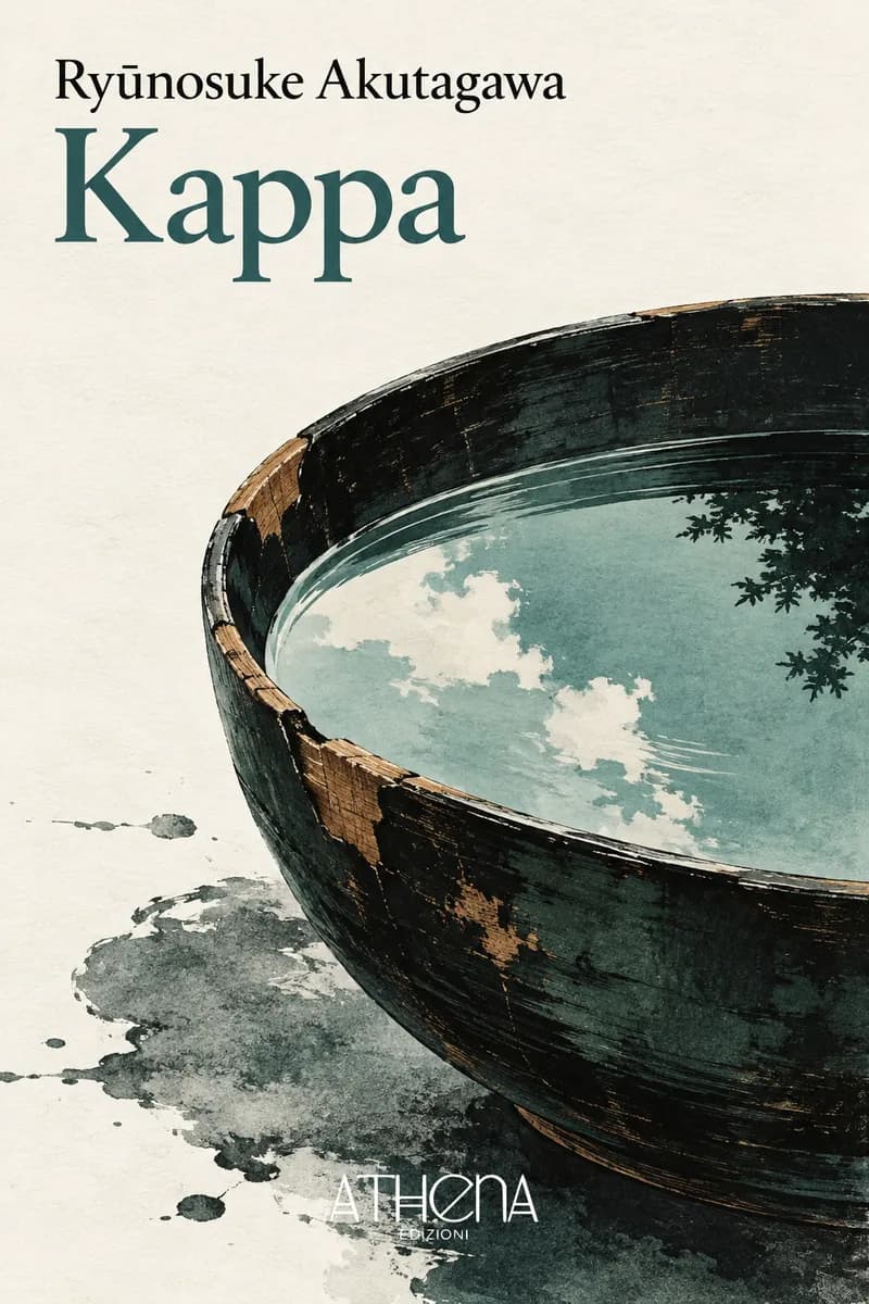 Kappa di Ryūnosuke Akutagawa – copertina Edizioni Athena