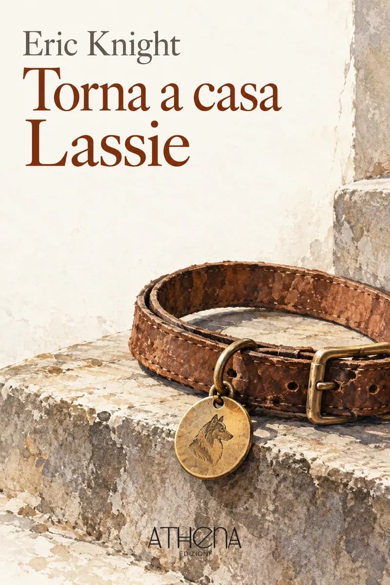 Torna a casa Lassie di Eric Knight – copertina Edizioni Athena