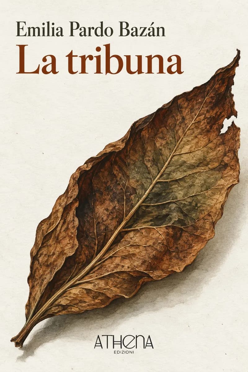 La tribuna di Emilia Pardo Bazán – copertina Edizioni Athena