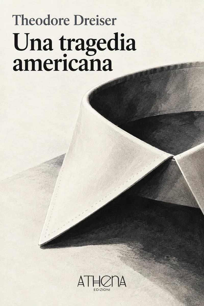Una tragedia americana di Theodore Dreiser – copertina Edizioni Athena
