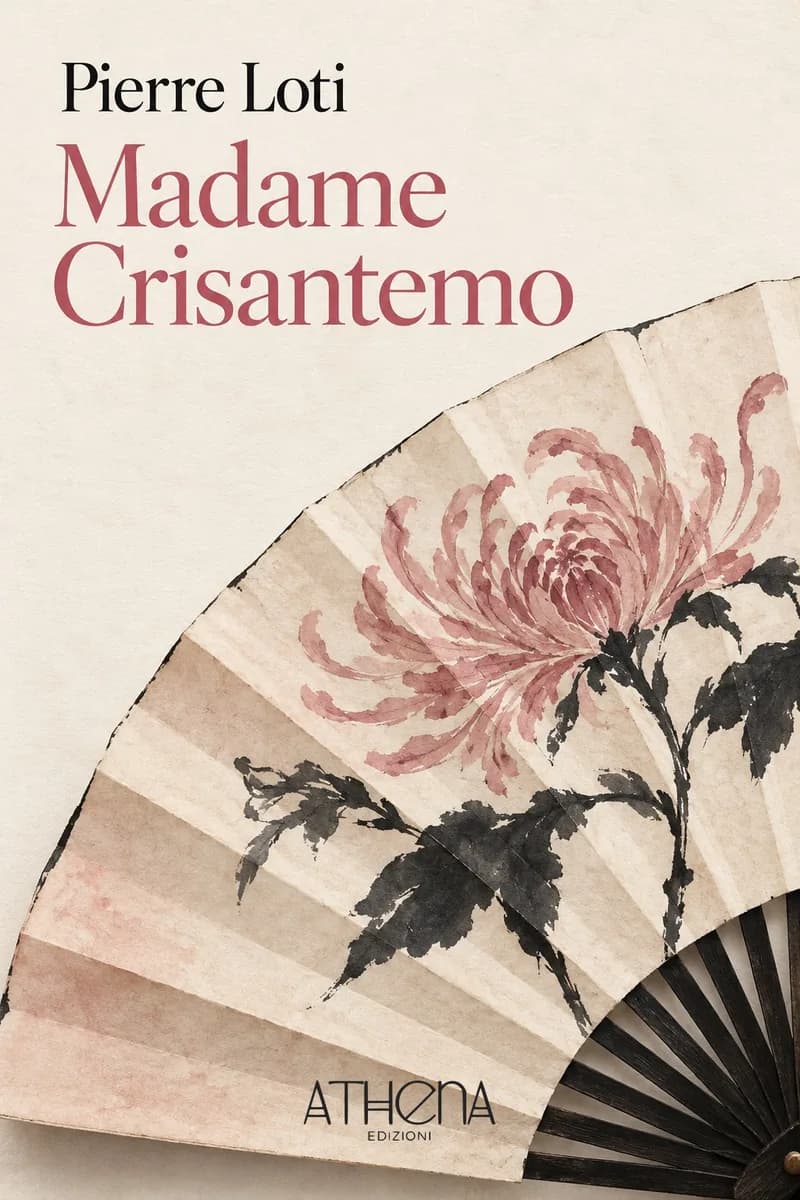 Madame Crisantemo di Pierre Loti – copertina Edizioni Athena