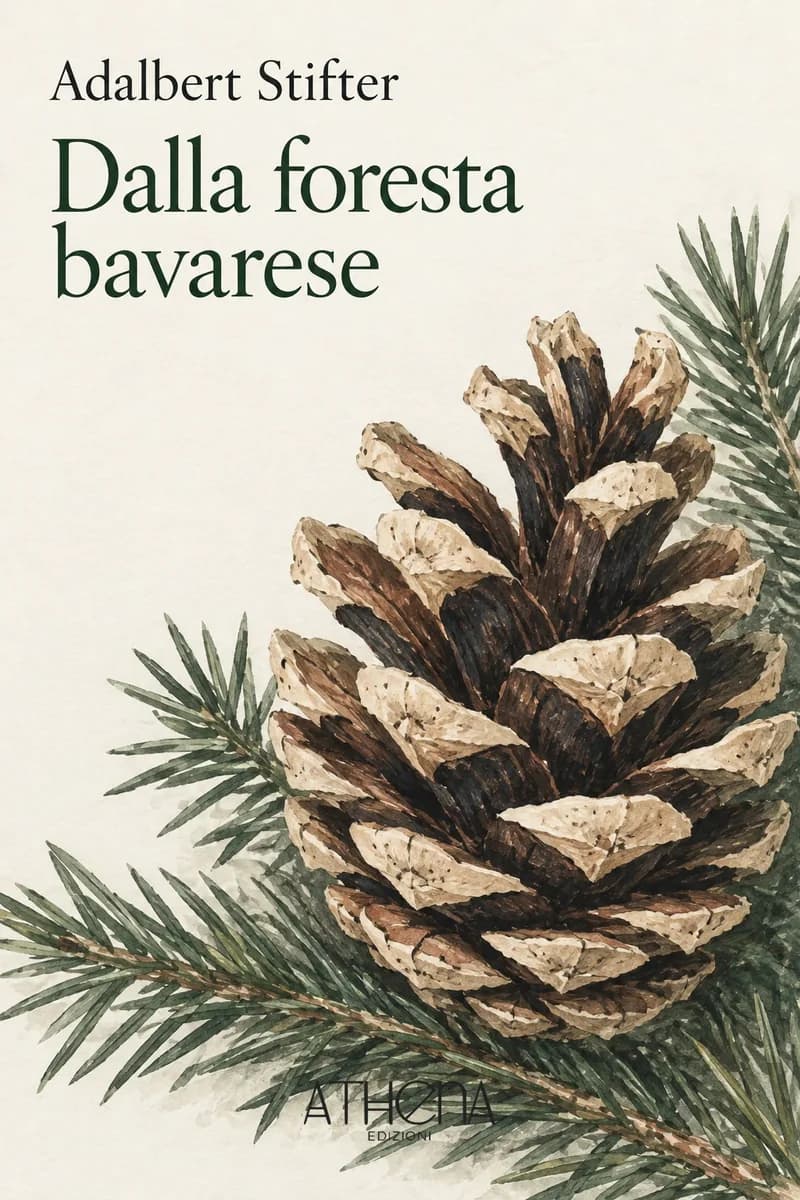 Dalla foresta bavarese di Adalbert Stifter – copertina Edizioni Athena