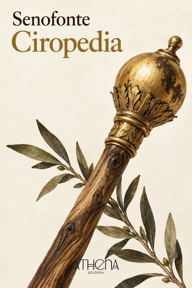 Ciropedia di Senofonte – copertina Edizioni Athena