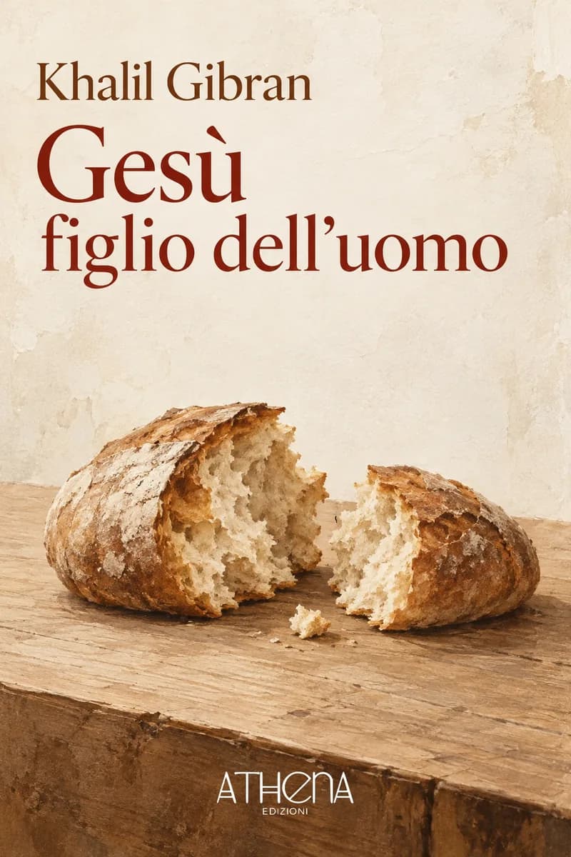 Gesù figlio dell'uomo di Khalil Gibran – copertina Edizioni Athena