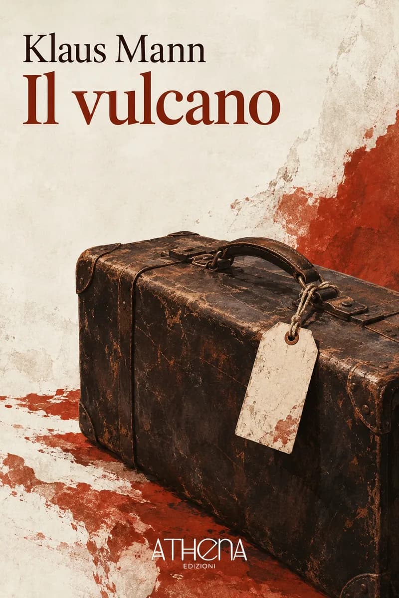 Il vulcano di Klaus Mann – copertina Edizioni Athena
