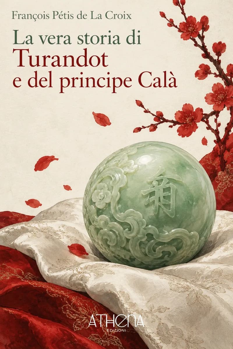 La vera storia di Turandot e del principe Calà di François Pétis de La Croix – copertina Edizioni Athena