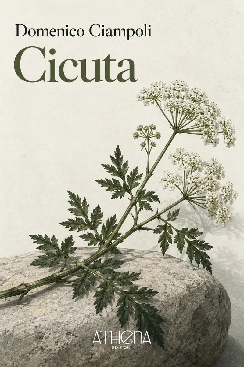 Cicuta di Domenico Ciampoli – copertina Edizioni Athena