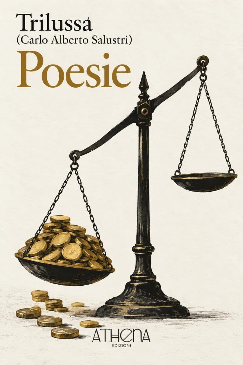 Poesie di Trilussa (Carlo Alberto Salustri) – copertina Edizioni Athena