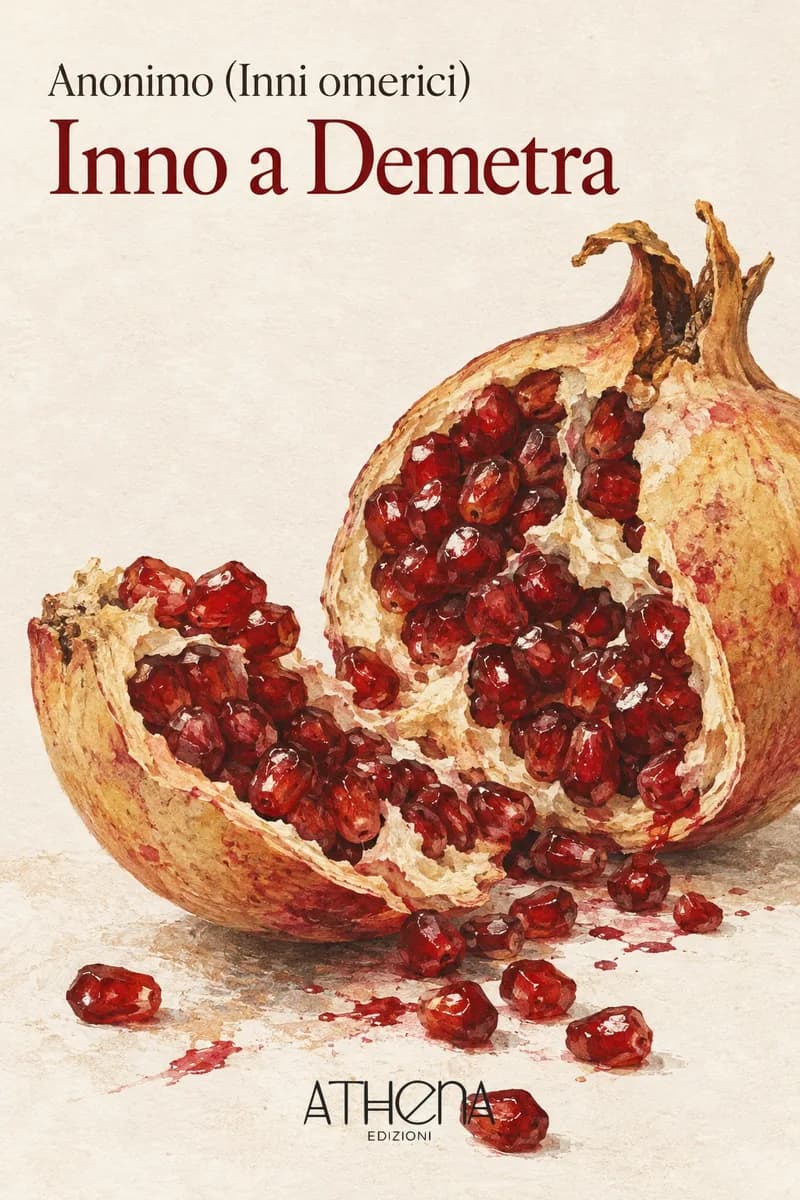 Inno a Demetra di Anonimo (Inni omerici) – copertina Edizioni Athena
