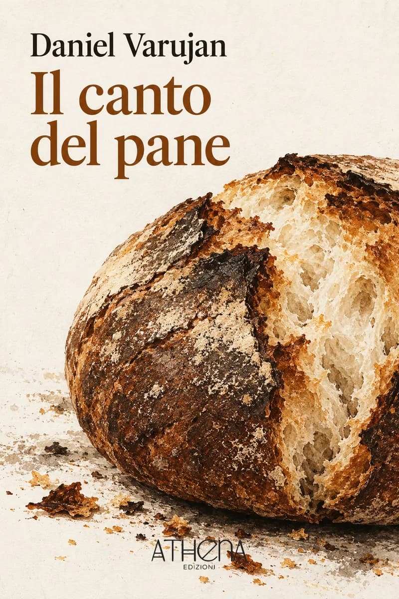 Il canto del pane di Daniel Varujan – copertina Edizioni Athena
