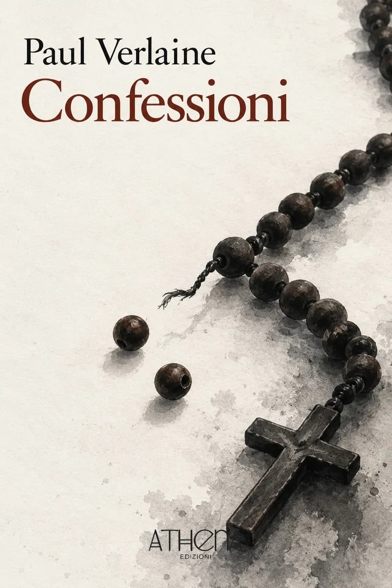 Confessioni di Paul Verlaine – copertina Edizioni Athena