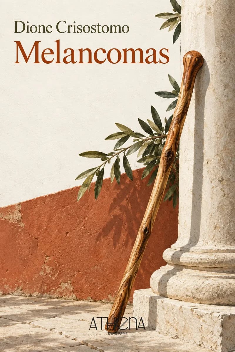 Melancomas di Dione Crisostomo – copertina Edizioni Athena
