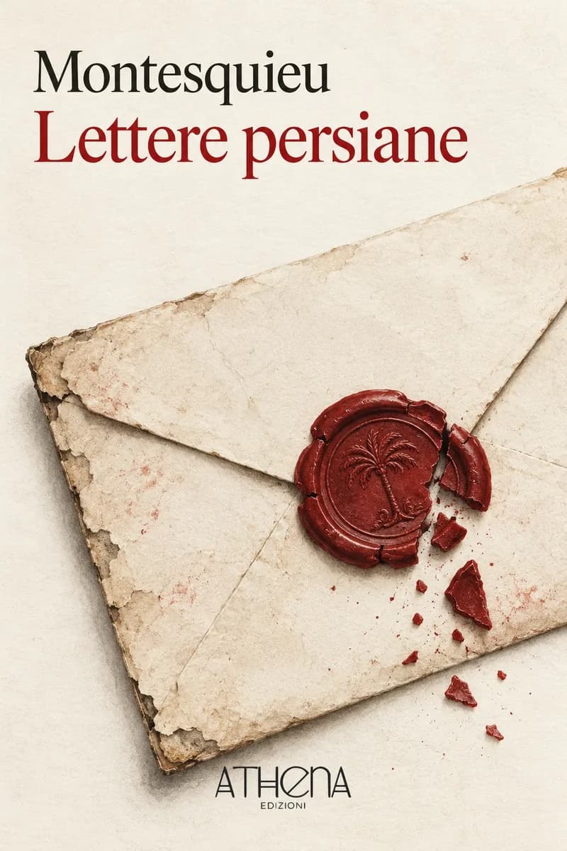 Lettere persiane di Montesquieu – copertina Edizioni Athena