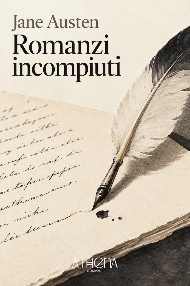 Romanzi incompiuti di Jane Austen – copertina Edizioni Athena