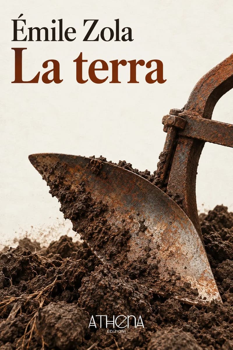 La terra di Émile Zola – copertina Edizioni Athena