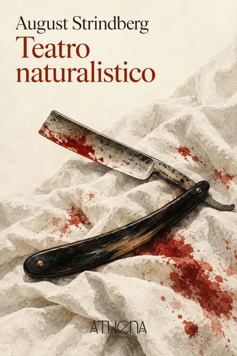 Teatro naturalistico di August Strindberg – copertina Edizioni Athena