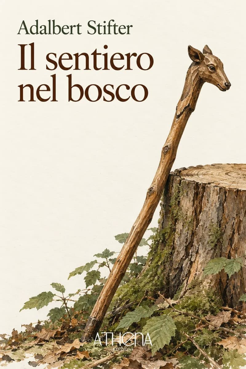 Il sentiero nel bosco di Adalbert Stifter – copertina Edizioni Athena