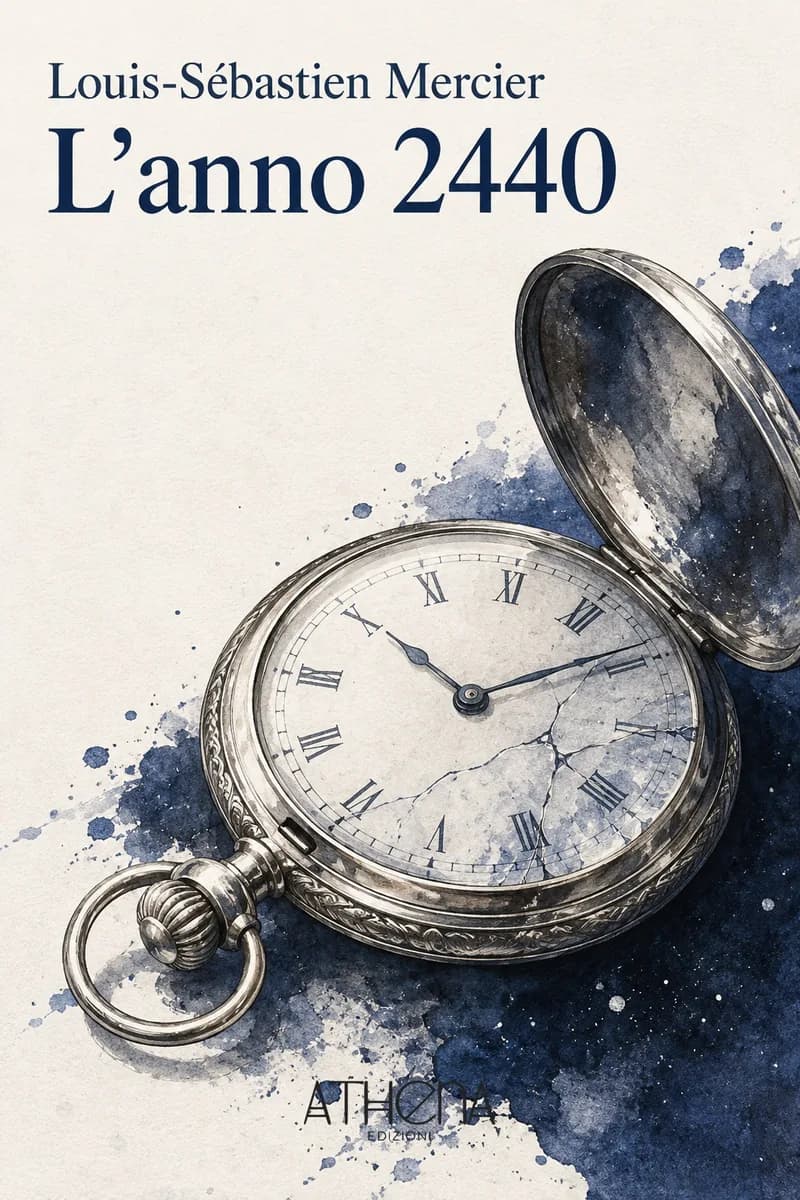 L'anno 2440 di Louis-Sébastien Mercier – copertina Edizioni Athena