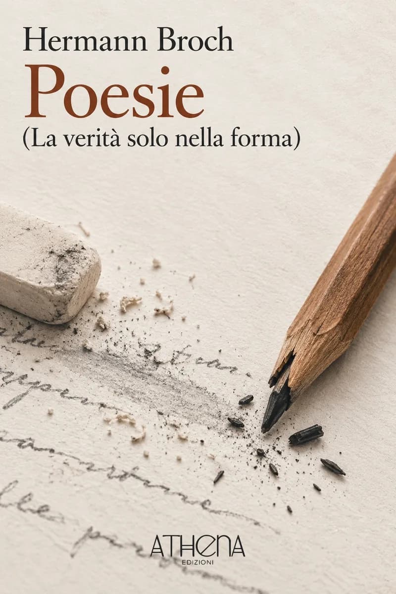 Poesie (La verità solo nella forma) di Hermann Broch – copertina Edizioni Athena
