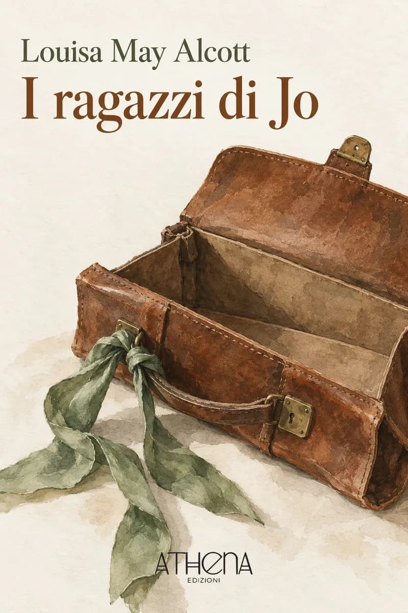 I ragazzi di Jo di Louisa May Alcott – copertina Edizioni Athena