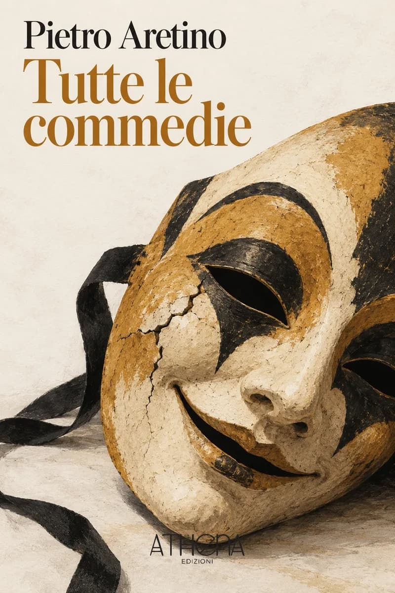 Tutte le commedie di Pietro Aretino – copertina Edizioni Athena