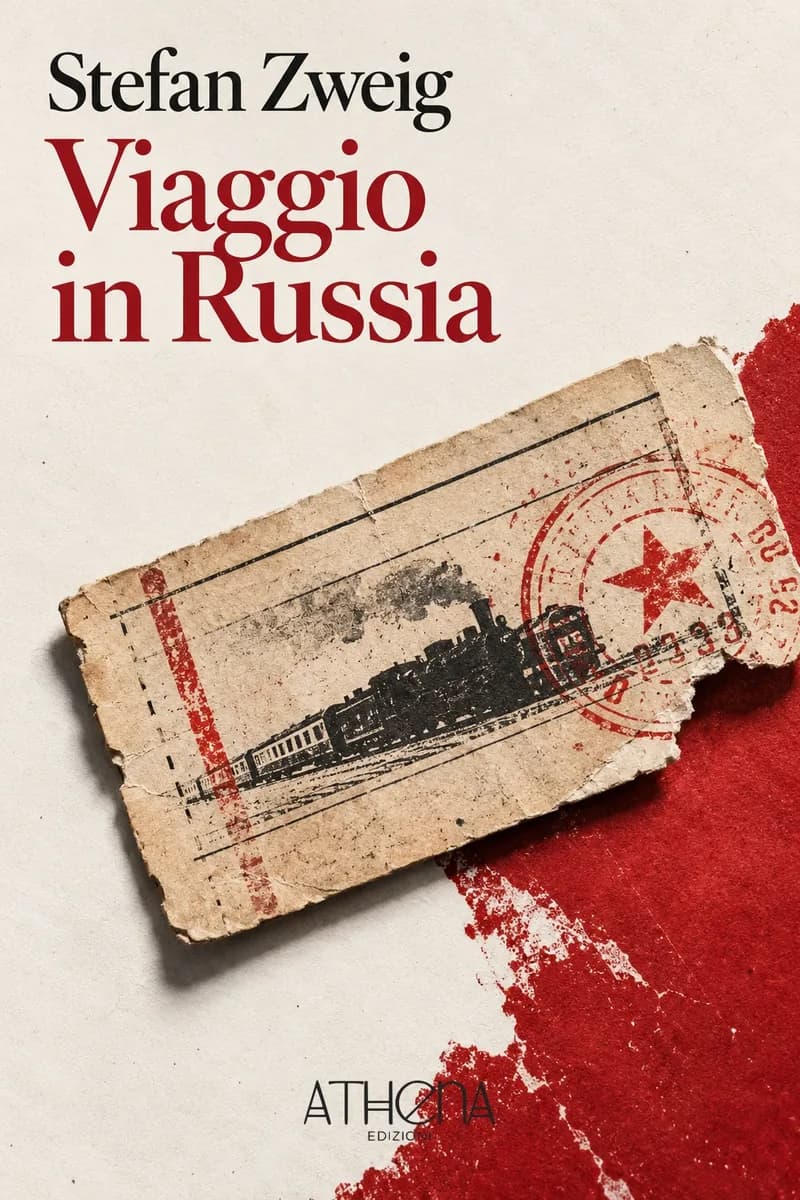 Viaggio in Russia di Stefan Zweig – copertina Edizioni Athena