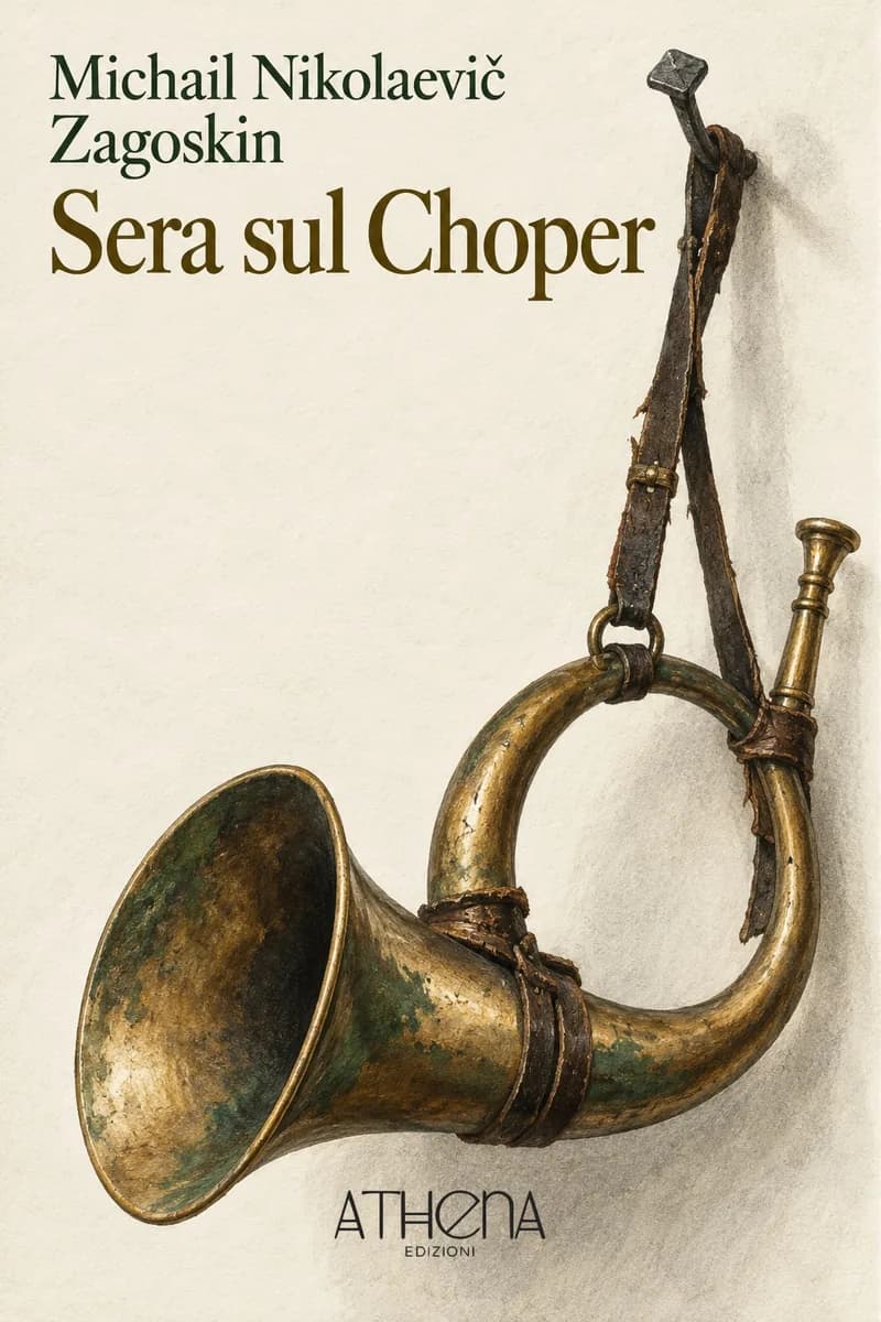 Sera sul Choper di Michail Nikolaevič Zagoskin – copertina Edizioni Athena