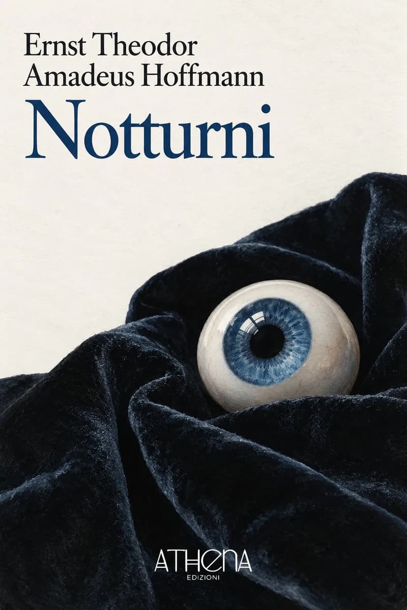 Notturni di Ernst Theodor Amadeus Hoffmann – copertina Edizioni Athena