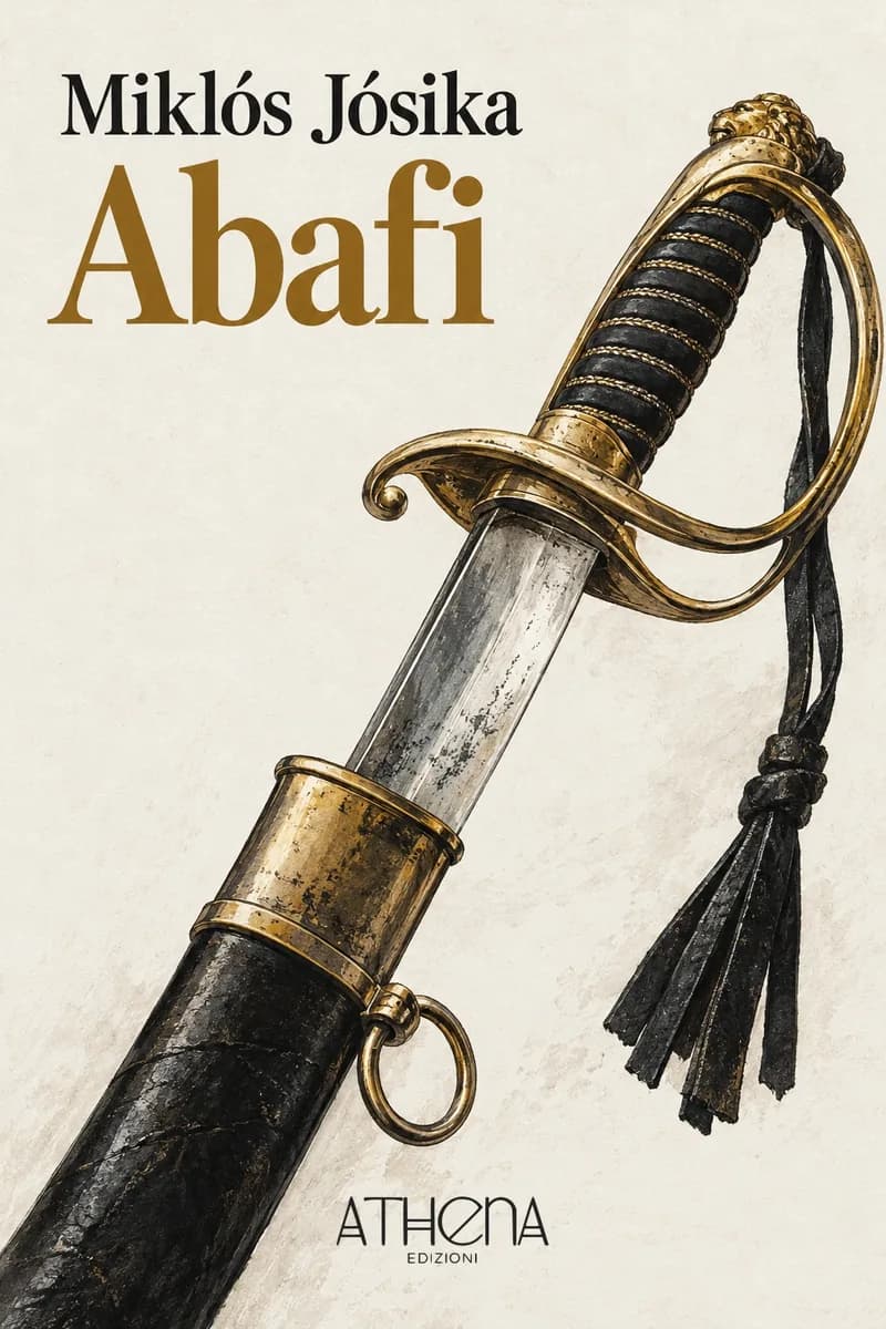Abafi di Miklós Jósika – copertina Edizioni Athena