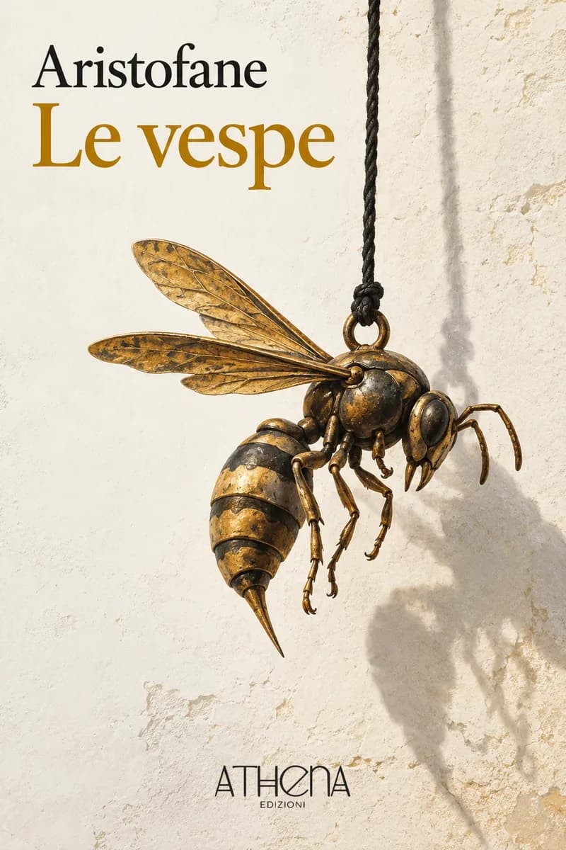 Le vespe di Aristofane – copertina Edizioni Athena