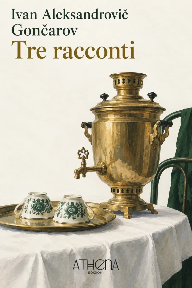Tre racconti di Ivan Aleksandrovič Gončarov – copertina Edizioni Athena