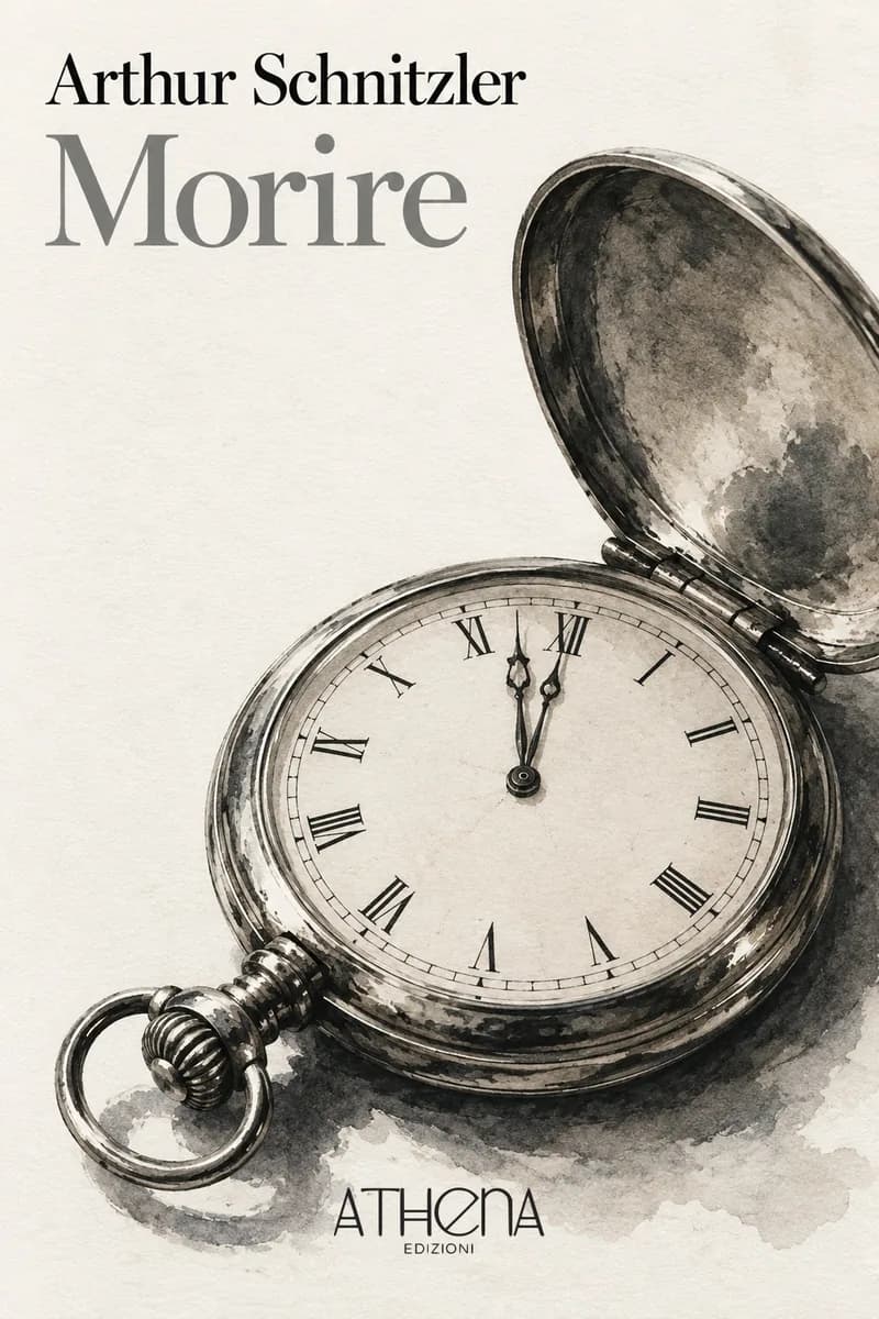 Morire di Arthur Schnitzler – copertina Edizioni Athena