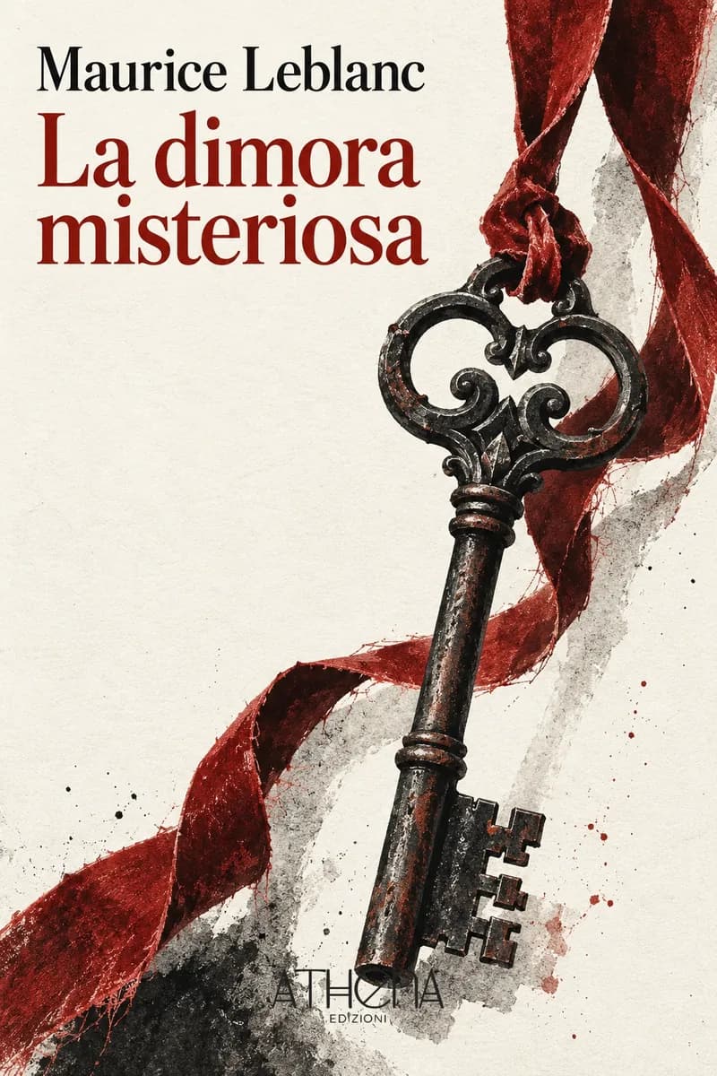 La dimora misteriosa di Maurice Leblanc – copertina Edizioni Athena