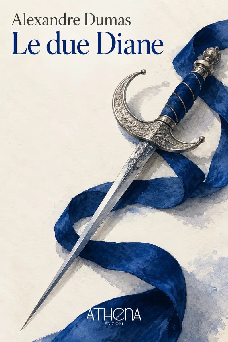 Le due Diane di Alexandre Dumas – copertina Edizioni Athena