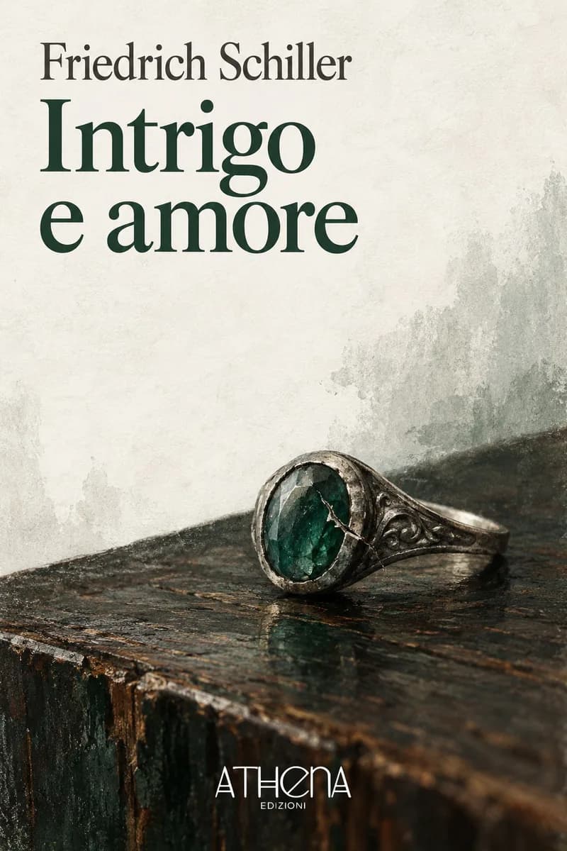 Intrigo e amore di Friedrich Schiller – copertina Edizioni Athena