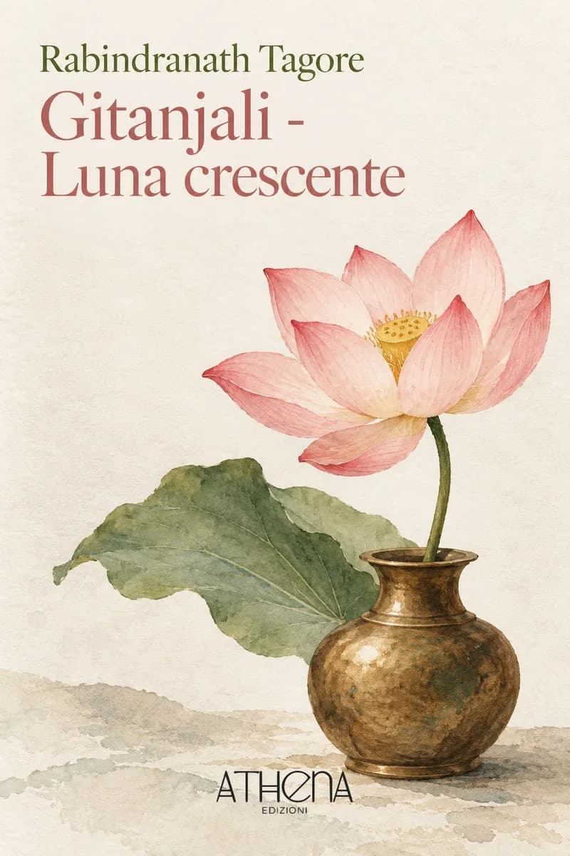 Gitanjali - Luna crescente di Rabindranath Tagore – copertina Edizioni Athena