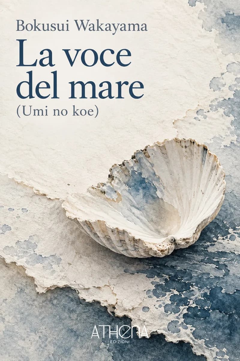 La voce del mare (Umi no koe) di Bokusui Wakayama – copertina Edizioni Athena