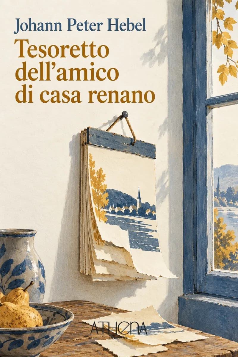 Tesoretto dell'amico di casa renano di Johann Peter Hebel – copertina Edizioni Athena