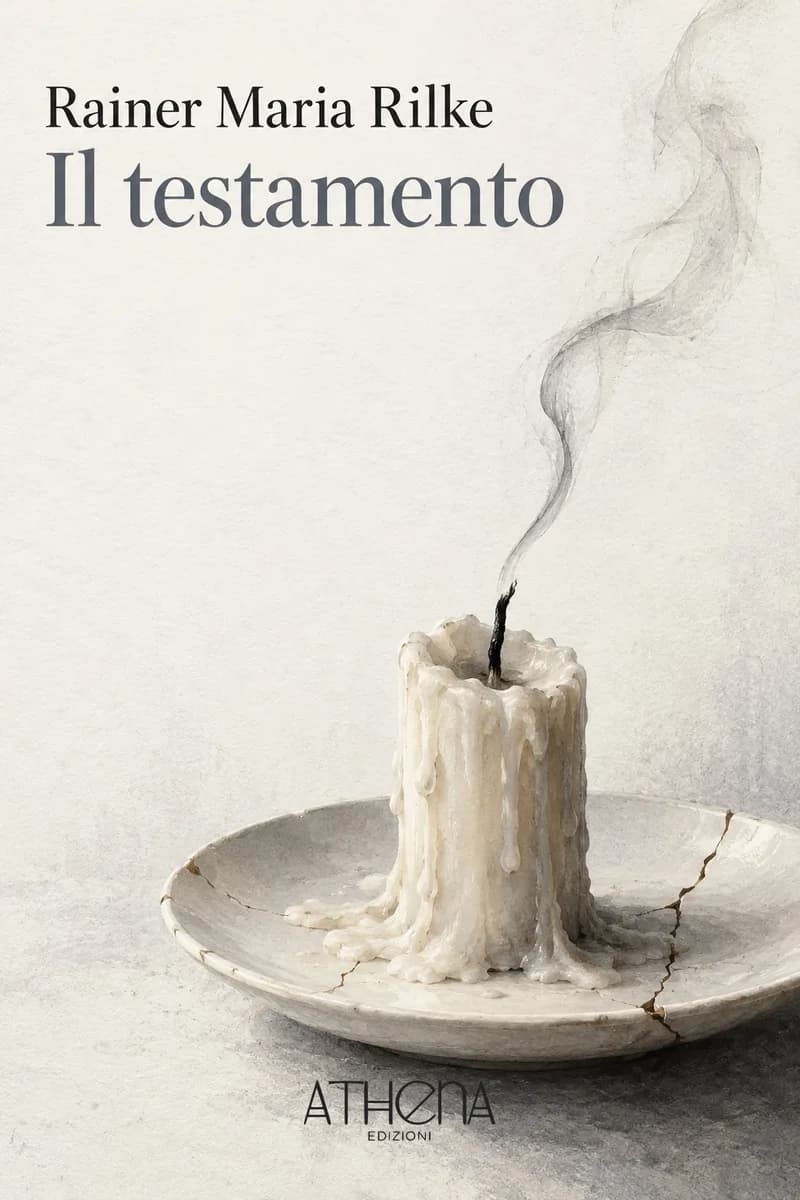 Il testamento di Rainer Maria Rilke – copertina Edizioni Athena
