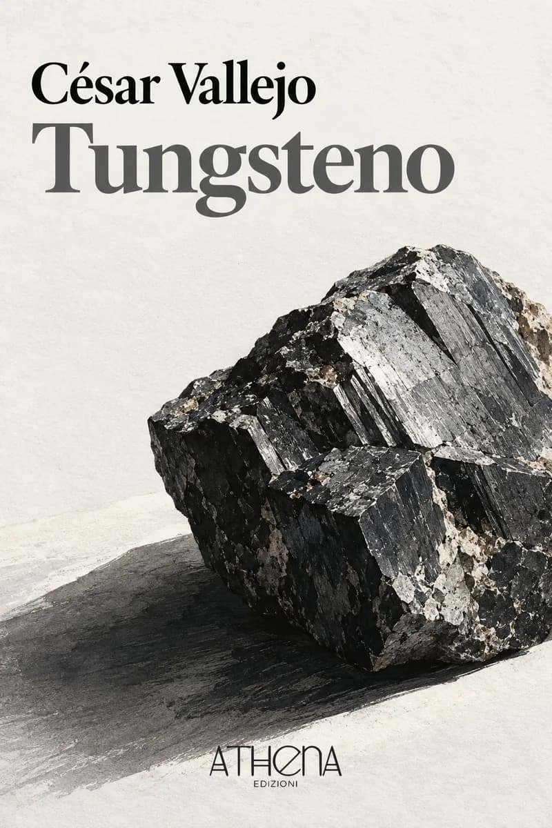 Tungsteno di César Vallejo – copertina Edizioni Athena