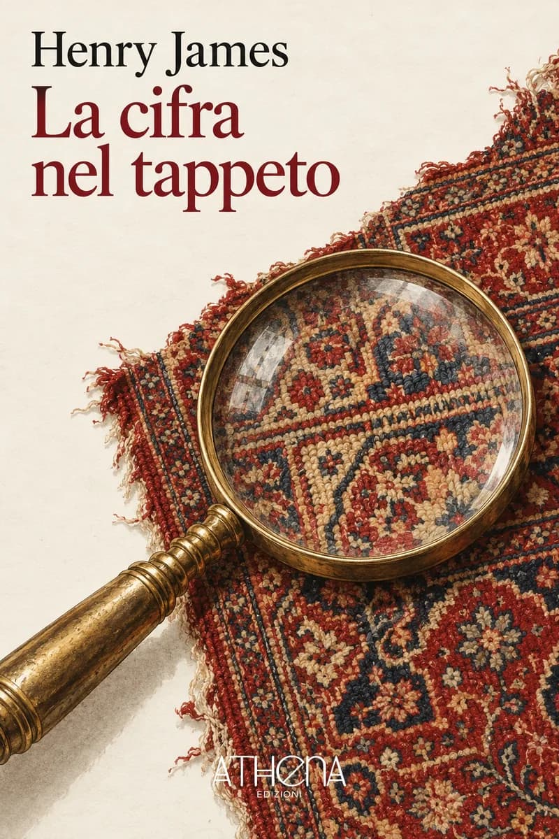 La cifra nel tappeto di Henry James – copertina Edizioni Athena