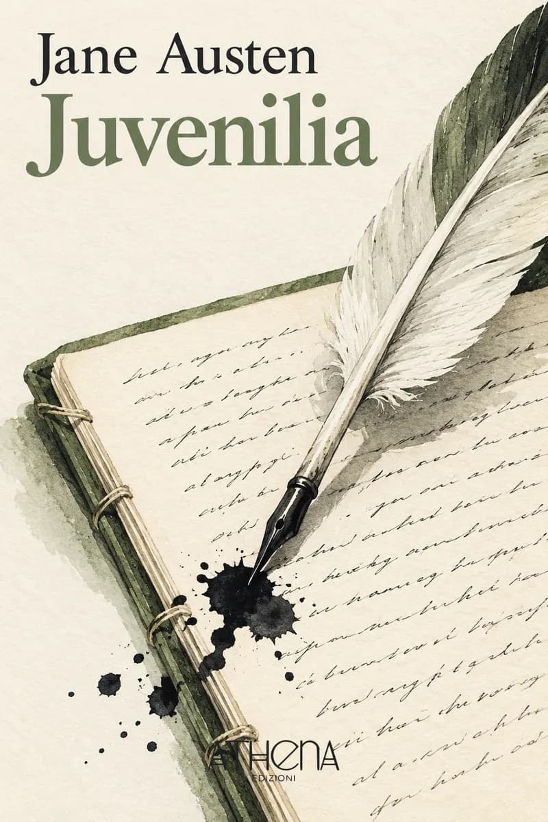 Juvenilia di Jane Austen – copertina Edizioni Athena