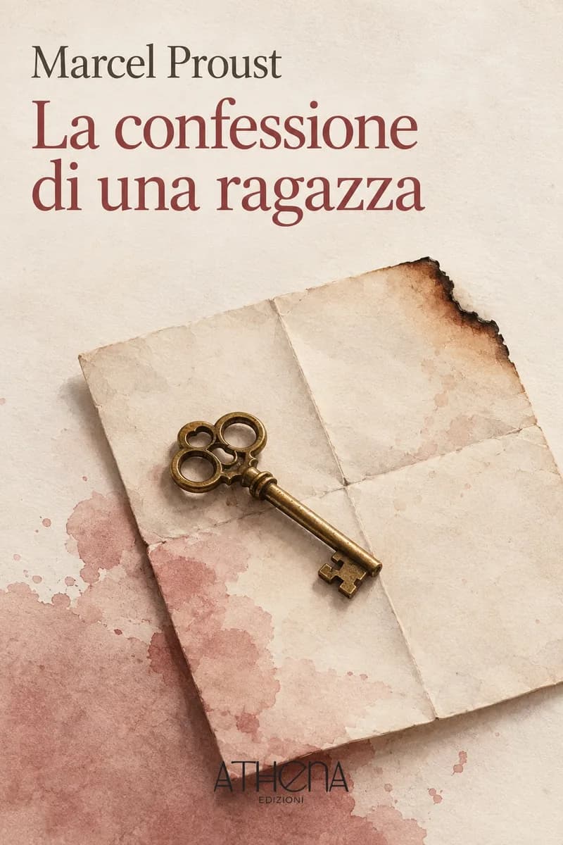La confessione di una ragazza di Marcel Proust – copertina Edizioni Athena