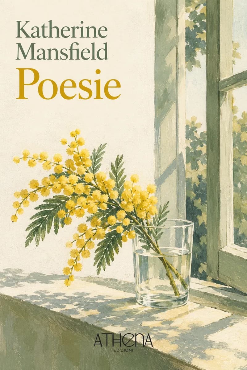 Poesie di Katherine Mansfield – copertina Edizioni Athena
