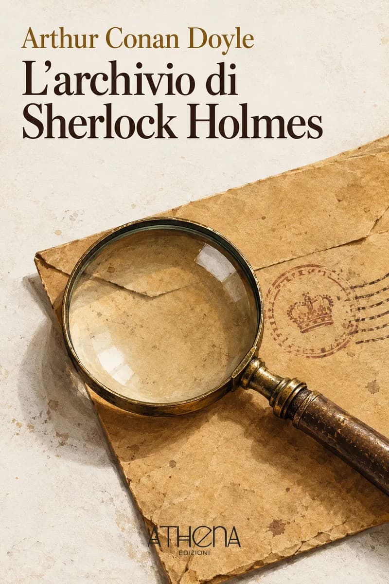 L'archivio di Sherlock Holmes di Arthur Conan Doyle – copertina Edizioni Athena