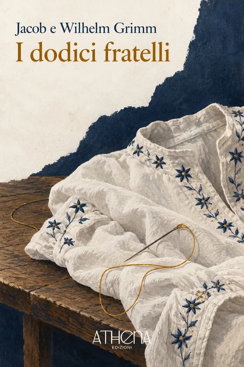 I dodici fratelli di Jacob e Wilhelm Grimm – copertina Edizioni Athena