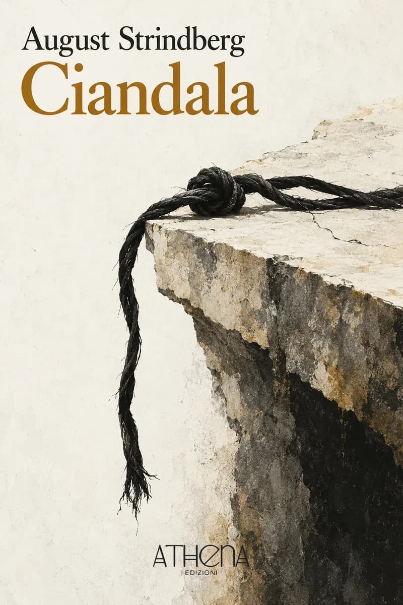 Ciandala di August Strindberg – copertina Edizioni Athena