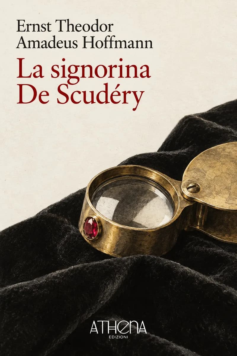 La signorina De Scudéry di Ernst Theodor Amadeus Hoffmann – copertina Edizioni Athena